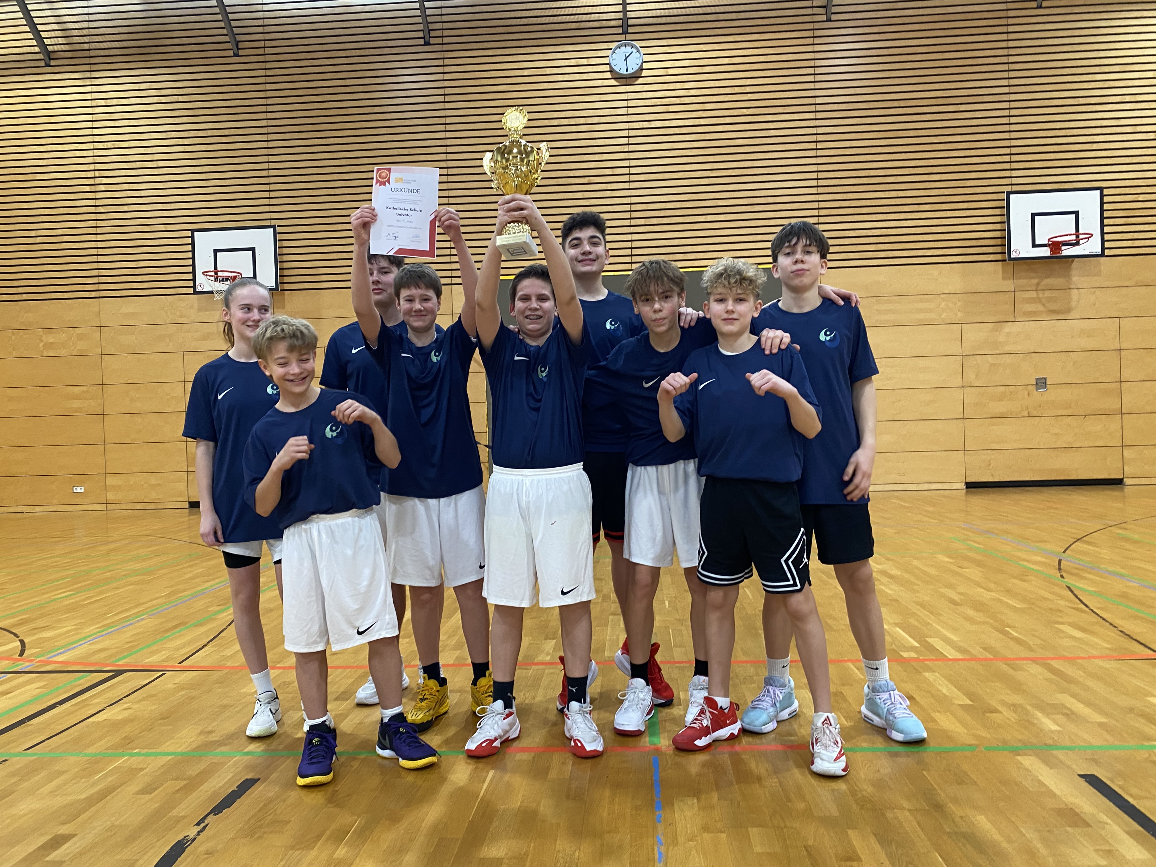 Salvator gewinnt EBO-Basketballturnier